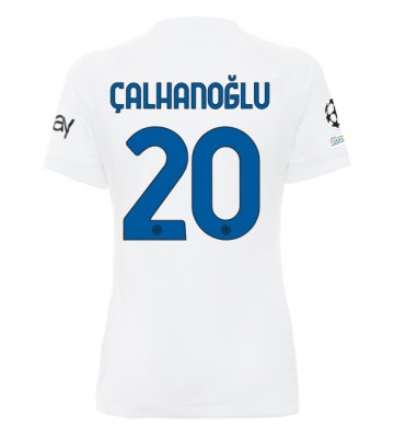 Inter Milan Hakan Calhanoglu #20 Replika Udebanetrøje Dame 2023-24 Kortærmet